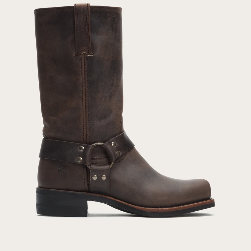 Classic Frye Brown Harness Leather Men's Boots